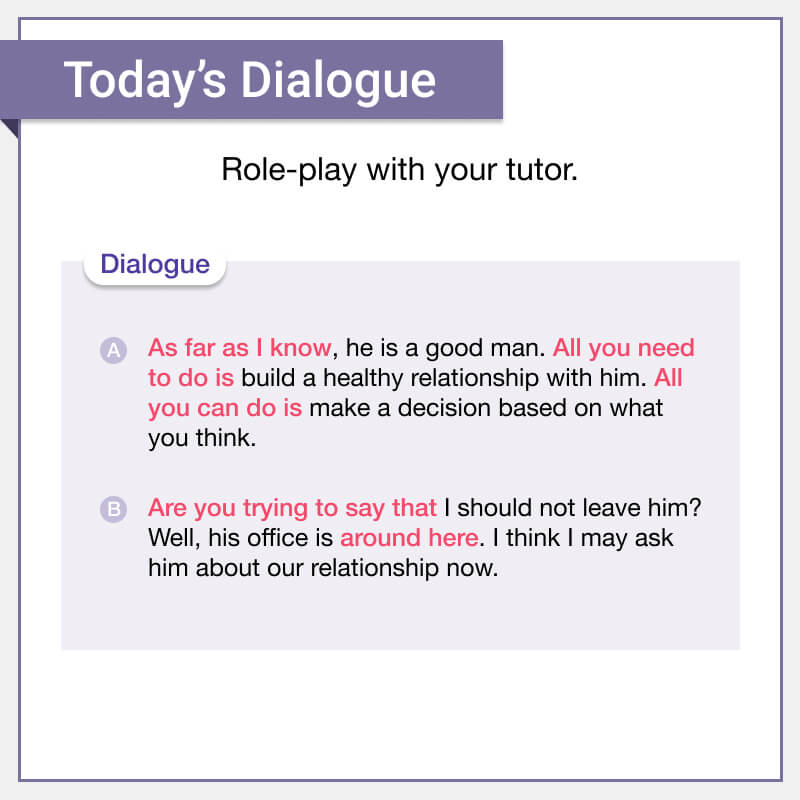 [Tutoring Play Sample] 70 Sentence Patterns Ep. 1 - 국민가격 1:1 영어회화 튜터링